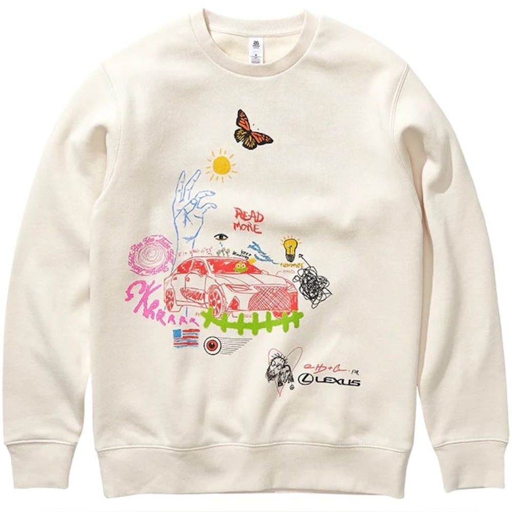 Cristina Martinez x Al-Baseer Holly Lexus Built With Love Crewneck size S